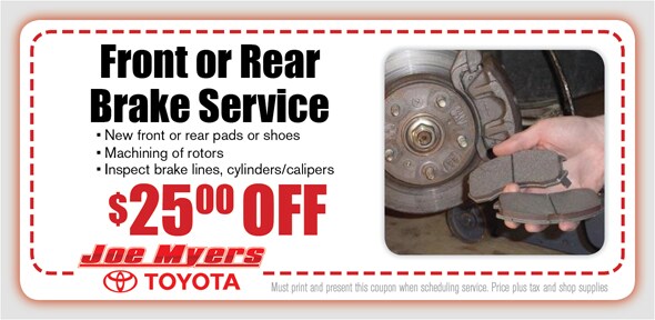 Brake Brake Service Special, Houston, TX