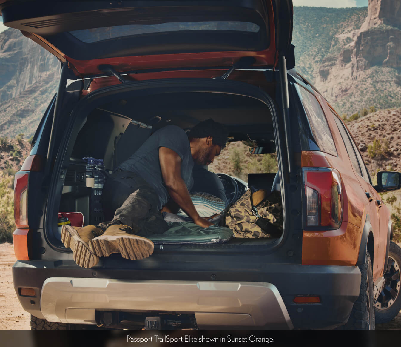 Honda Passport trunk space