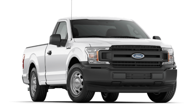 Ford F-150 XL A white 2019 Ford F-150 XL