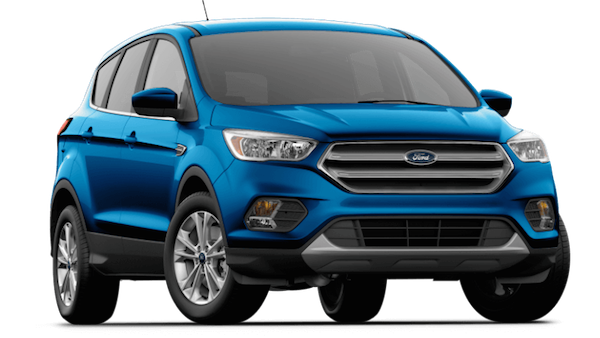 2019 Ford Escape SE A blue 2019 Ford Escape SE