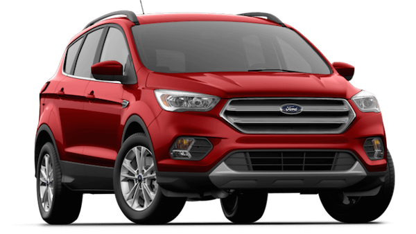 2019 Ford Escape SEL A red 2019 Ford Escape SEL
