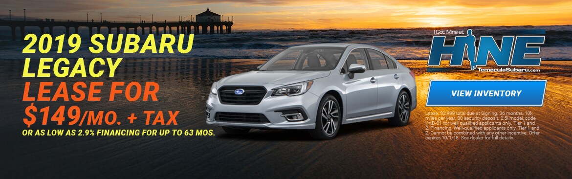 2019 Subaru Legacy
