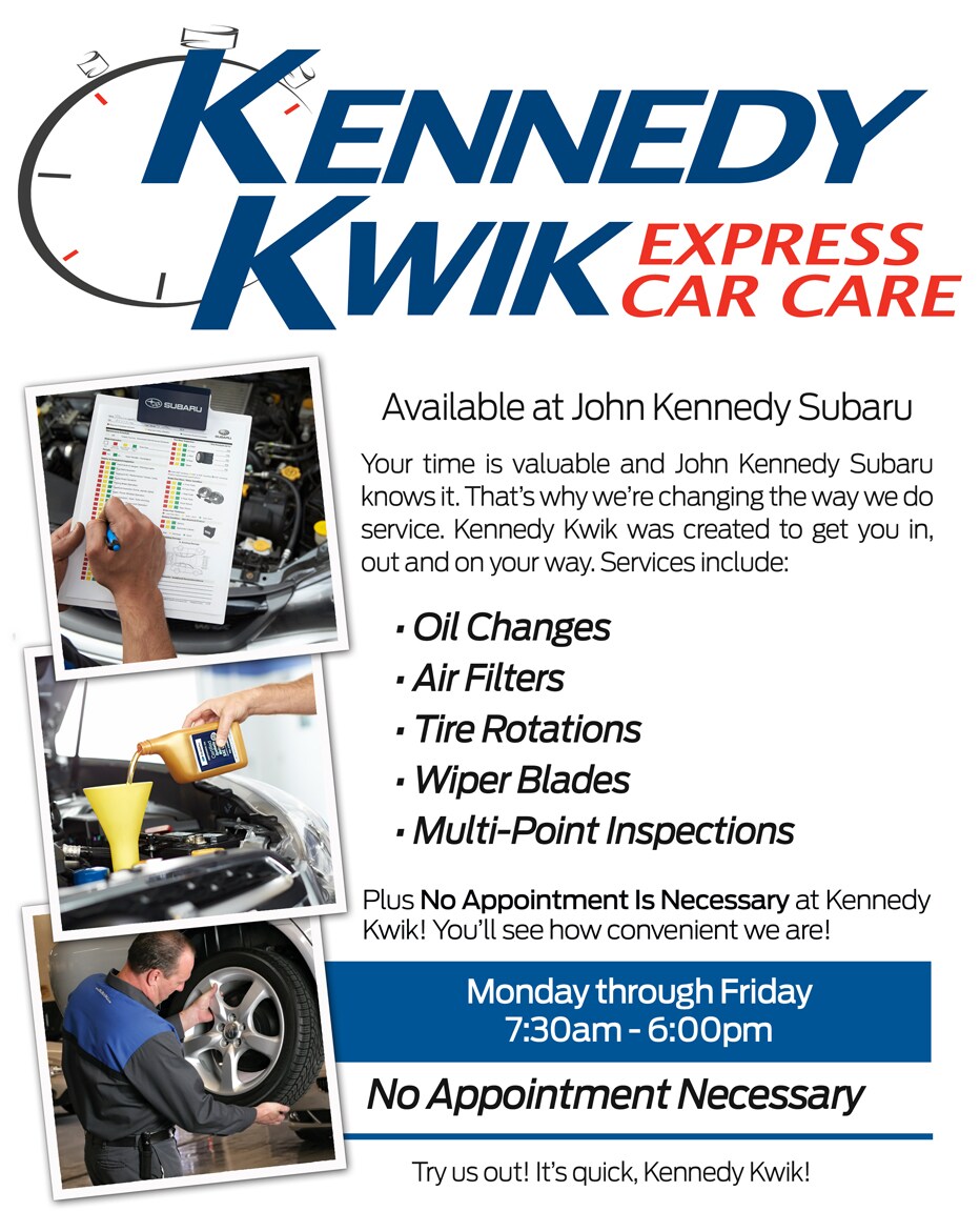 John kennedy subaru coupons