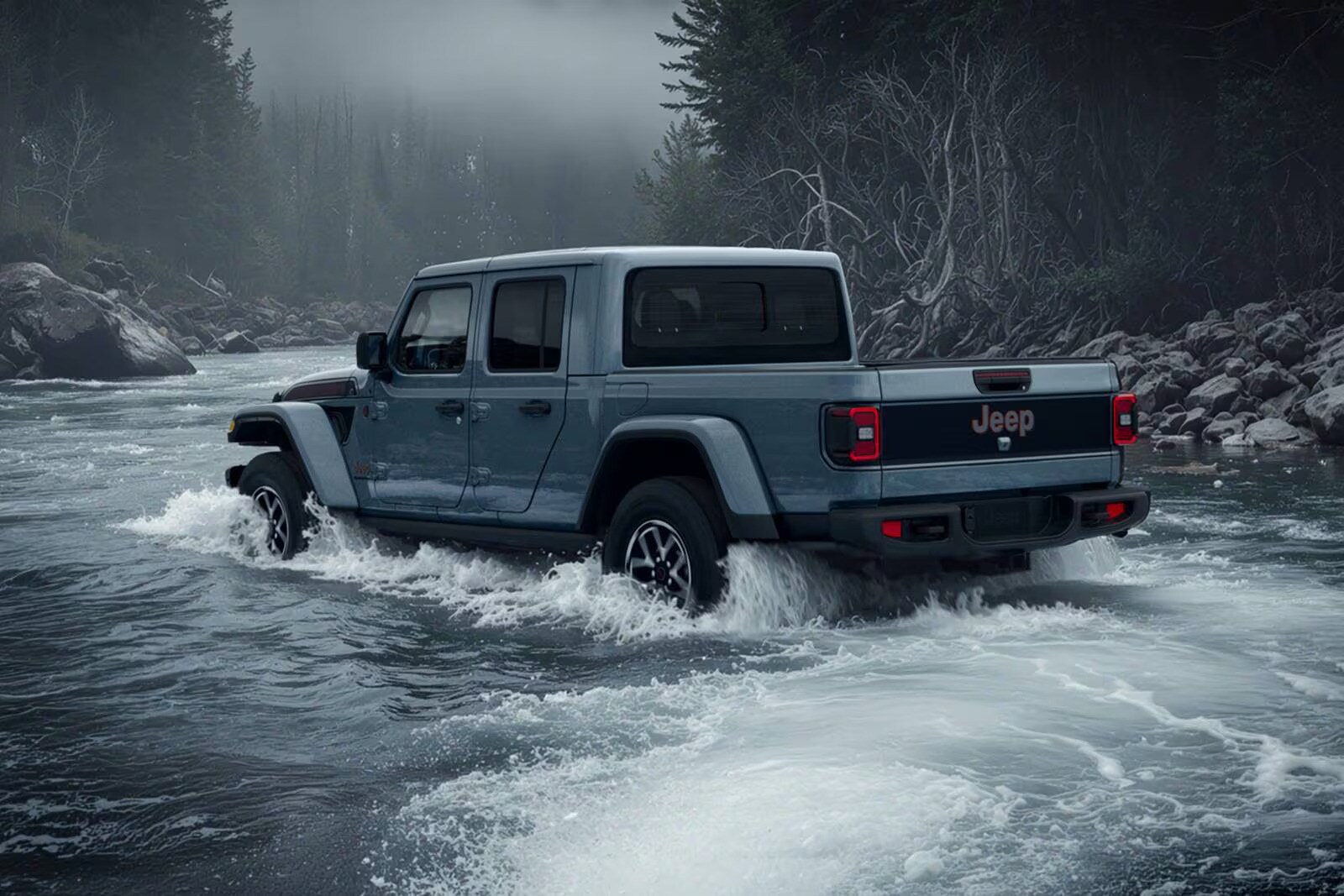 2026 Jeep Gladiator water crossing inspection