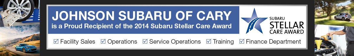2014 Subaru Stellar Care Award