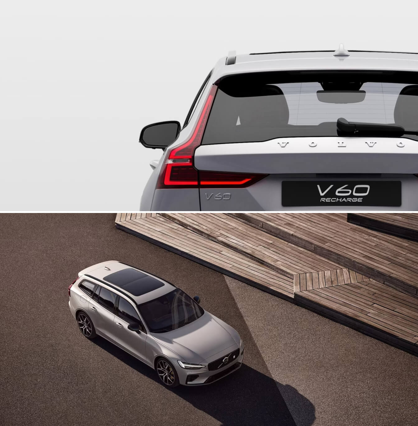 The Volvo V60 Recharge Plug-In Hybrid Wagon