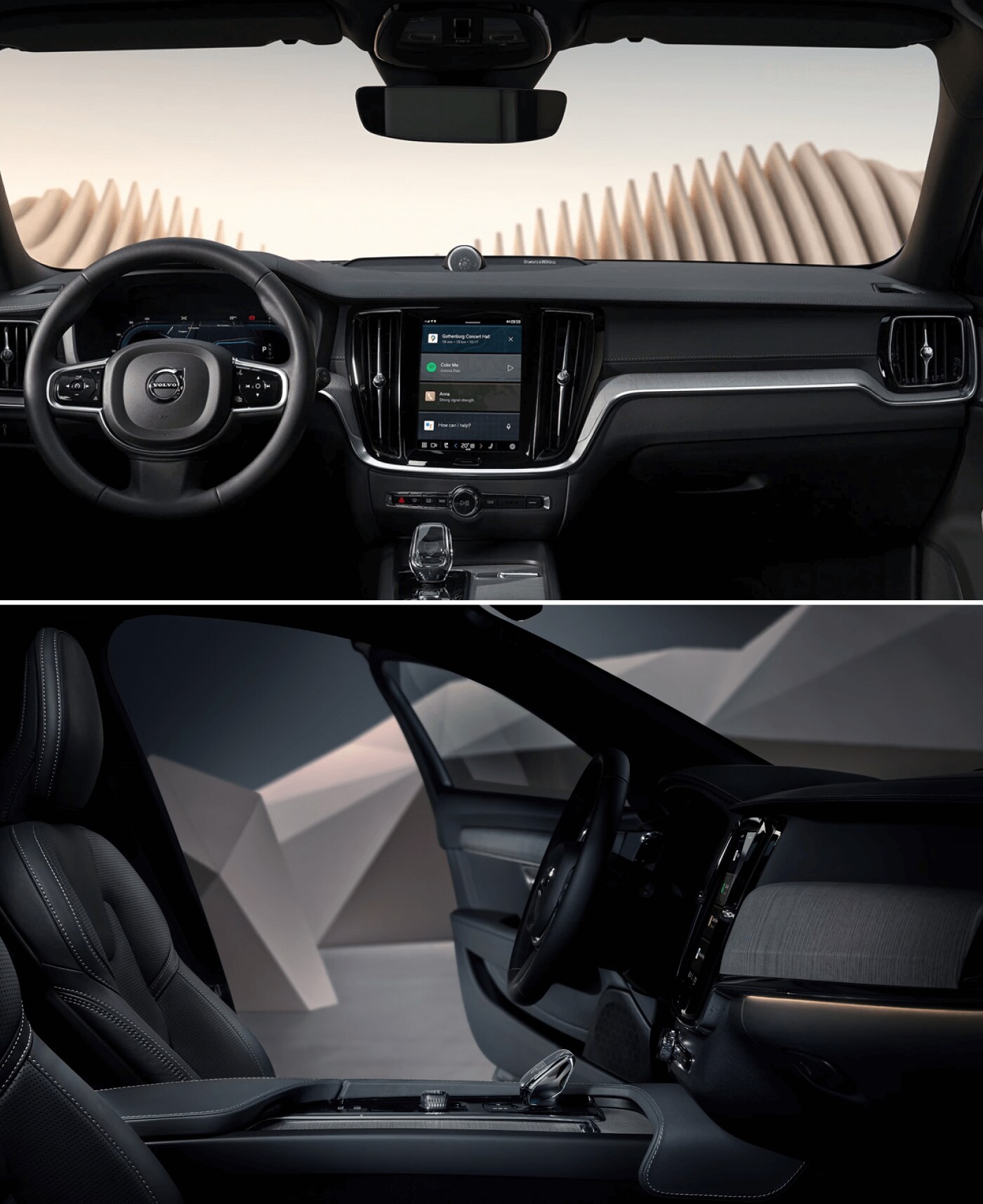 Volvo V90 vs. Volvo V60: Interior