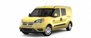 Ram Promaster City A yellow Ram Promaster City