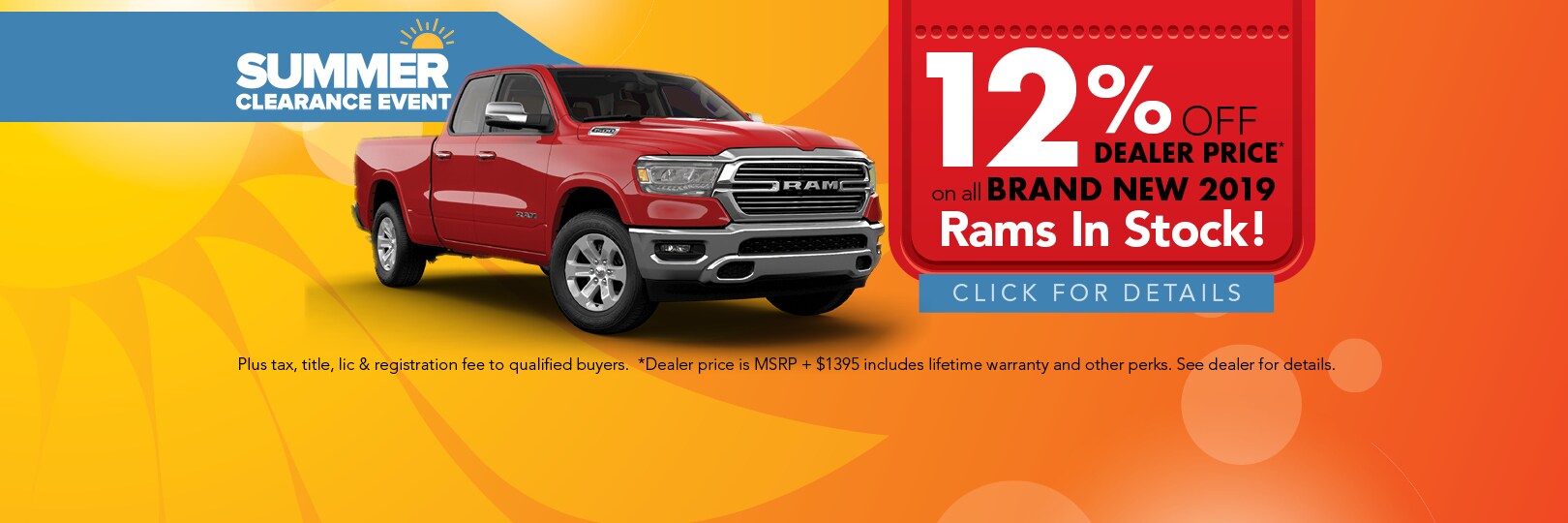 Youngblood CDJR Summer Clearance Event 2019 Ram Youngblood CDJR Summer Clearance Event 2019 Ram