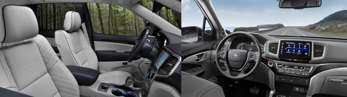 2017 Jeep Grand Cherokee vs. Honda Pilot Interior Comparisons Near Ozark, MO