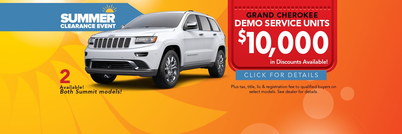 Youngblood CDJR Summer Clearance Event Demo Grand Cherokee Youngblood CDJR Summer Clearance Event Demo Grand Cherokee