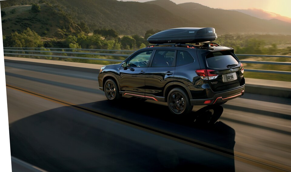 Subaru Forester Subaru Forester on highway