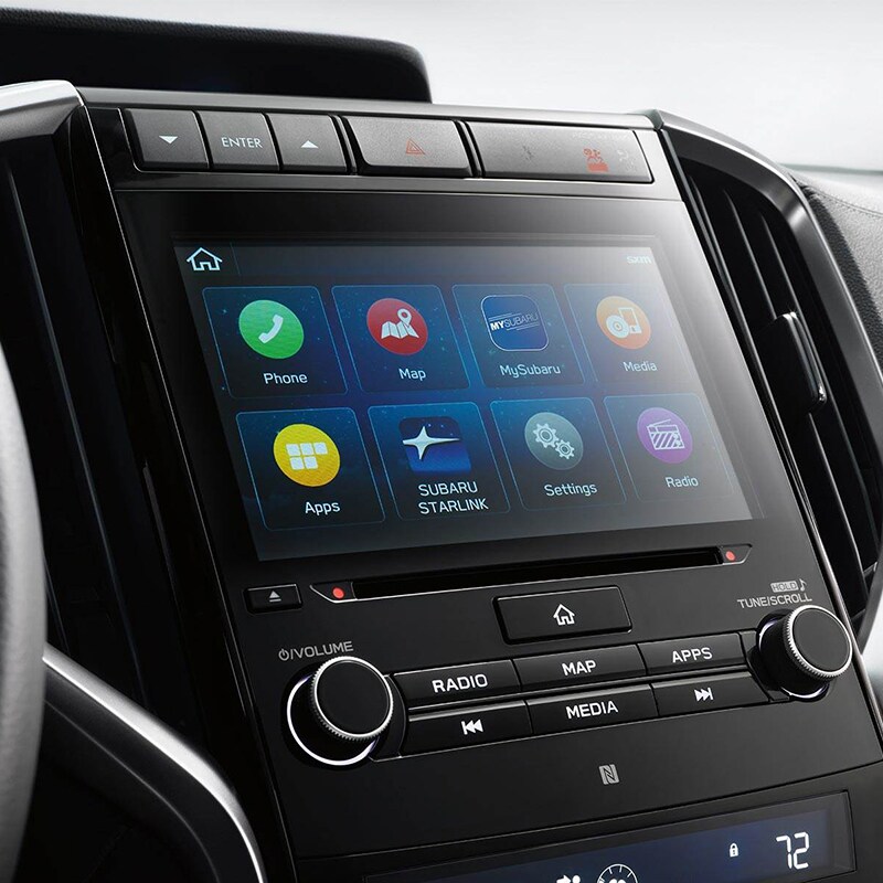 Subaru Forester front seat technology