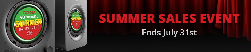 Toyota Summer Sales Event