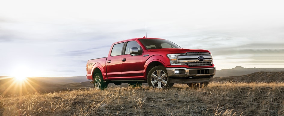 New Ford F-150 Pickup Truck SuperCrew Red