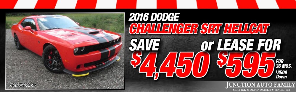 2016 Dodge Challenger SRT Hellcat Coupe Special available at Junction Dodge in Chardon, OH