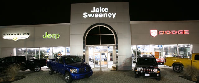 Jake sweeney chrysler jeep #5