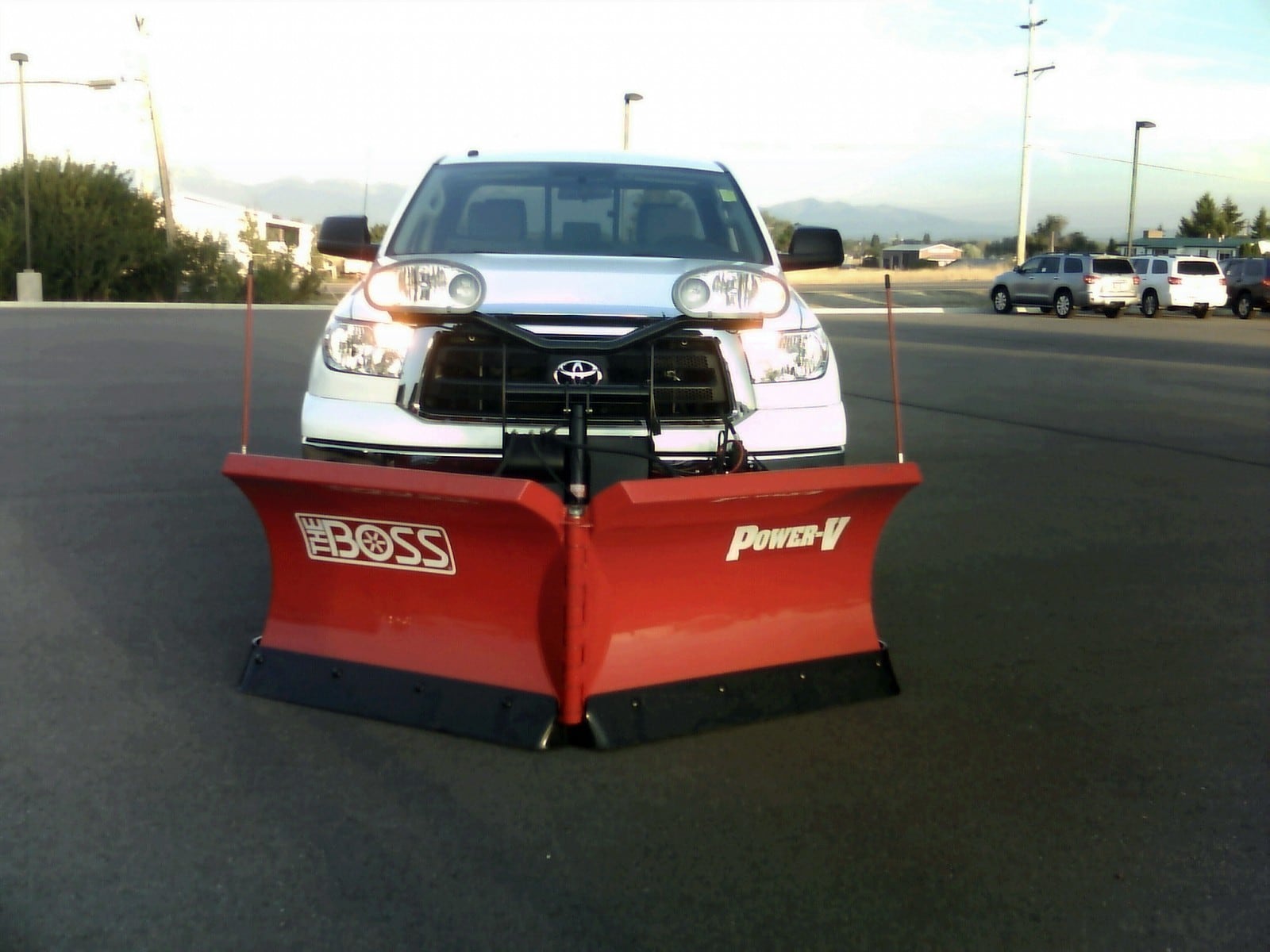 used snow plow for toyota tacoma #2
