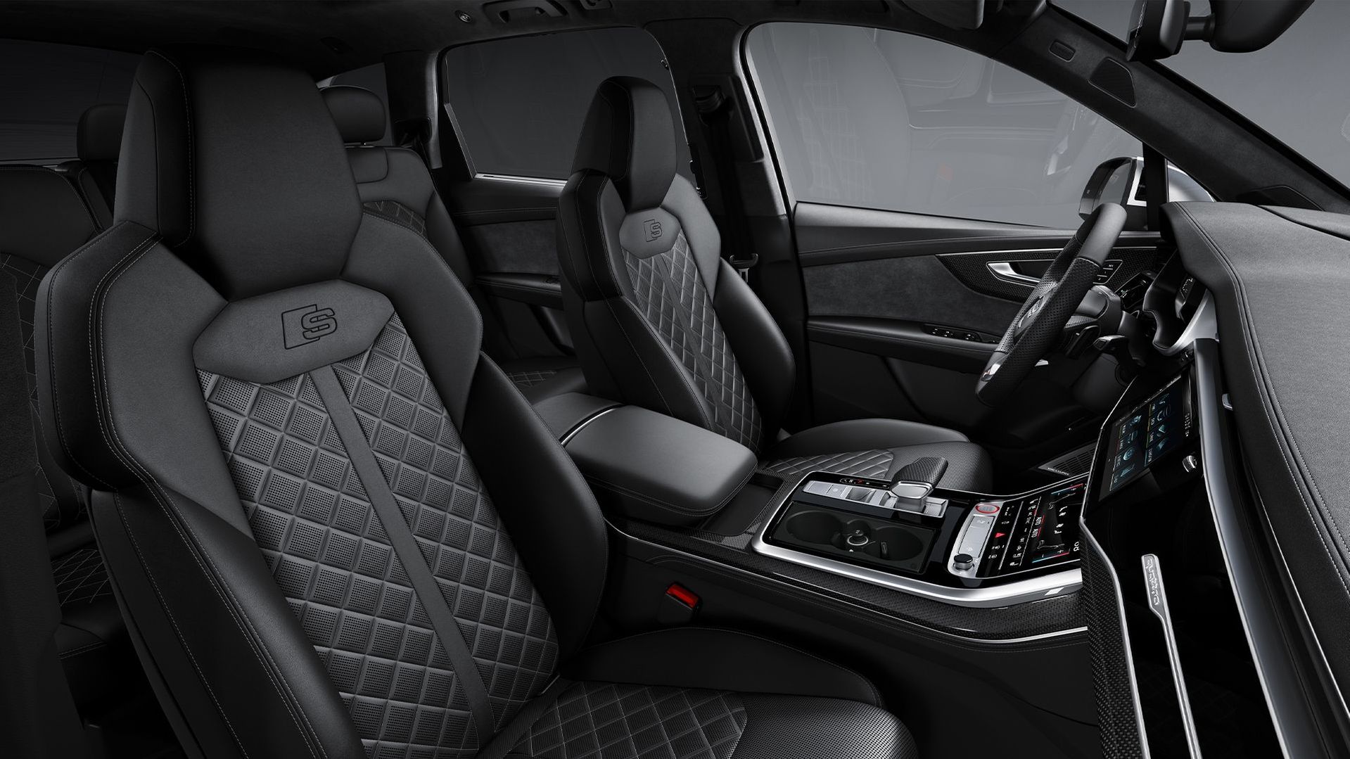Interior of the 2020 Audi SQ7
