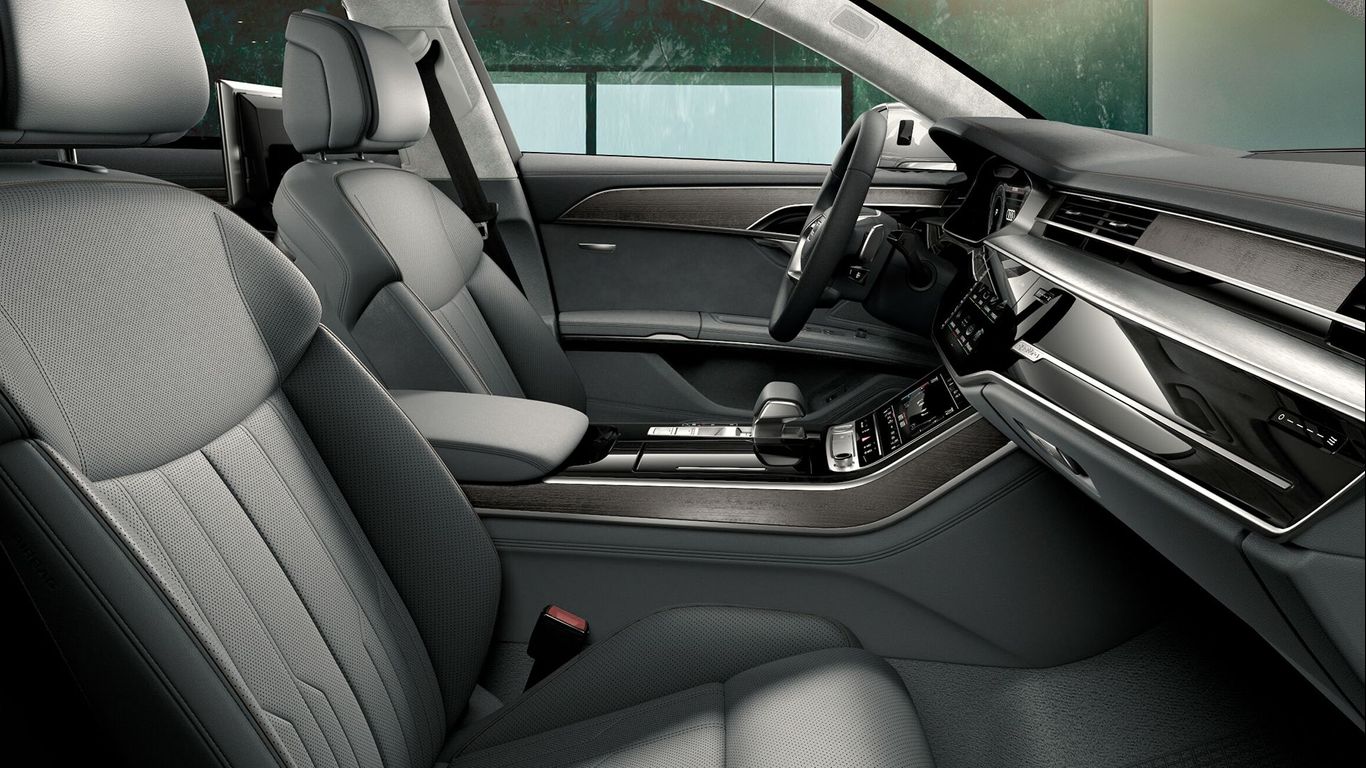 Front Row of the 2020 Audi A8