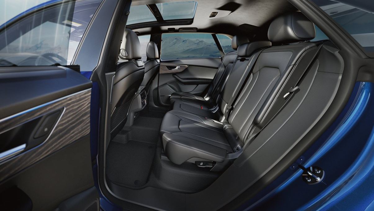 2020 Audi Q8 Rear-Row Seating
