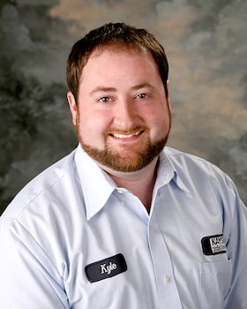 Staff member Kyle Thimling from 0571e13d3470