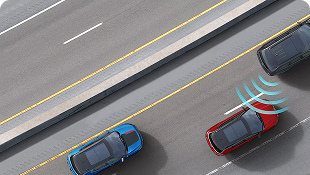 BLIND SPOT MONITORING*WITH REAR CROSS PATH DETECTION*
