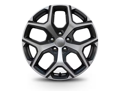 18-Inch Aluminum with Gloss Black Pockets