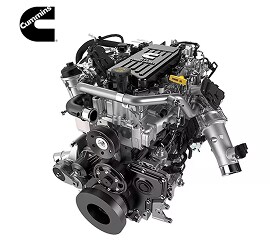 AVAILABLE HIGH-OUTPUT 6.7L CUMMINS® TURBO DIESEL I6 ENGINE