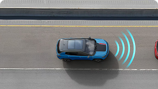 AVAILABLE ADAPTIVE CRUISE CONTROL WITH STOP AND GO*