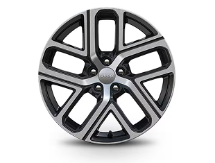 19-Inch Diamond Cut with Gloss Black Pockets