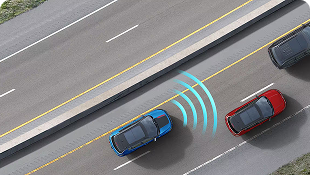 FORWARD COLLISION WARNING WITH ACTIVE BRAKING*