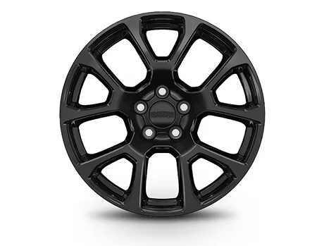 18-Inch Painted Gloss Black