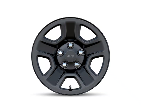 17-Inch Black Steel Styled Wheels