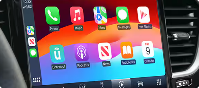 WIRELESS APPLE CARPLAY SUPPORT