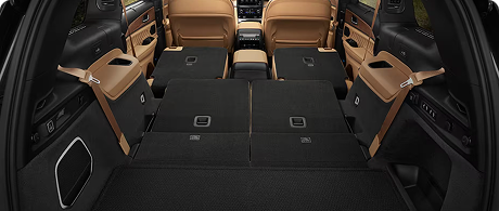 SECOND- AND THIRD-ROW SEATS FOLDED