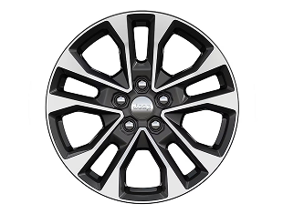 20-Inch Machined Face with Black Noise Painted Pockets