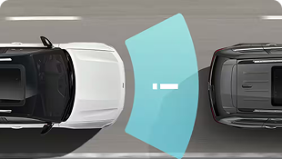 FULL-SPEED FORWARD COLLISION WARNING WITH ACTIVE BRAKING AND PEDESTRIAN/CYCLIST DETECTION