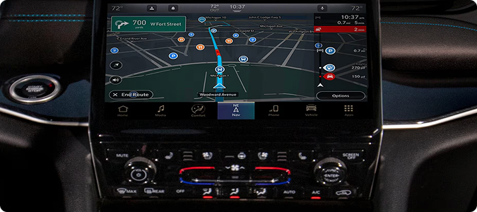 UCONNECT® 10.1-INCH TOUCHSCREEN