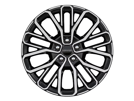 21-Inch Machined Gray with Mid-Gloss Granite Crystal Painted Pockets