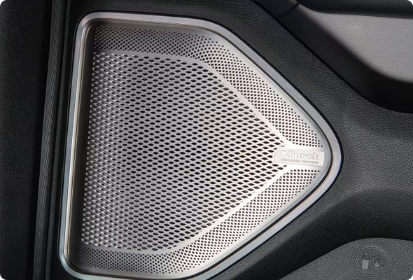 THE MOST POWERFUL AVAILABLE AUDIO SYSTEM IN ITS CLASS*