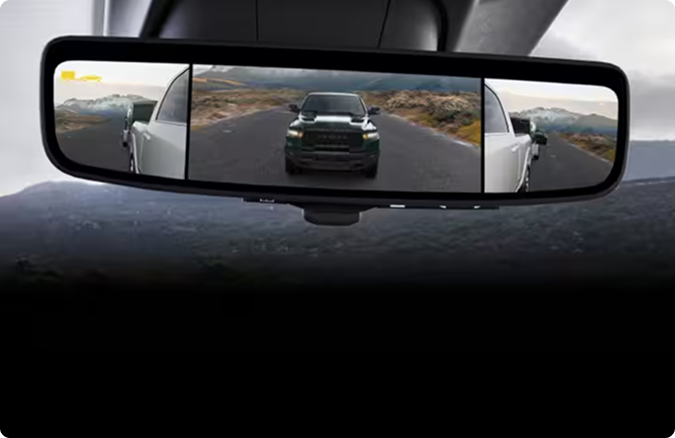 DIGITAL REARVIEW MIRROR WITH TOW MODE