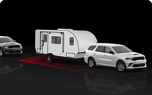 BLIND SPOT MONITORING WITH TRAILER TOW DETECTION