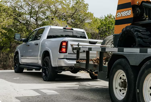 MAXIMUM TOWING CAPACITY OF UP TO 11,610 POUNDS*
