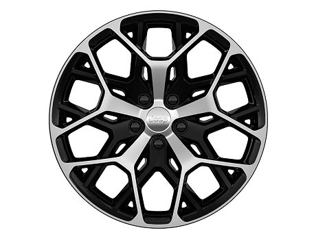 21-Inch Machined Face with High-Gloss Black Painted Pockets