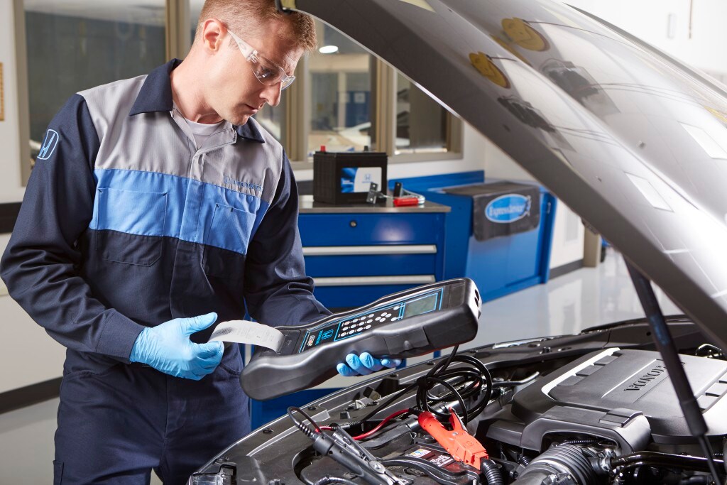 Honda battery charging system warning guide