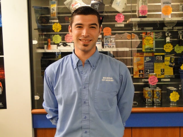Parts Manager - Tyler Champney