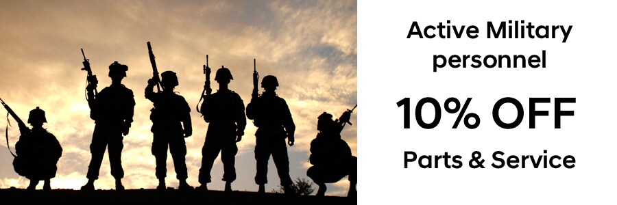 Military Discount Header
