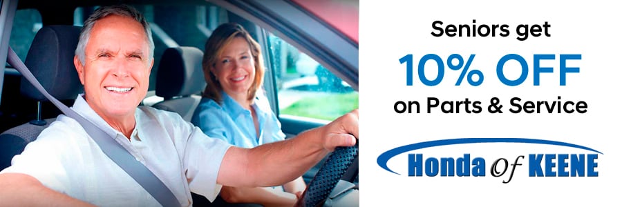 Seniors Discount Program at Honda of Keene, NH