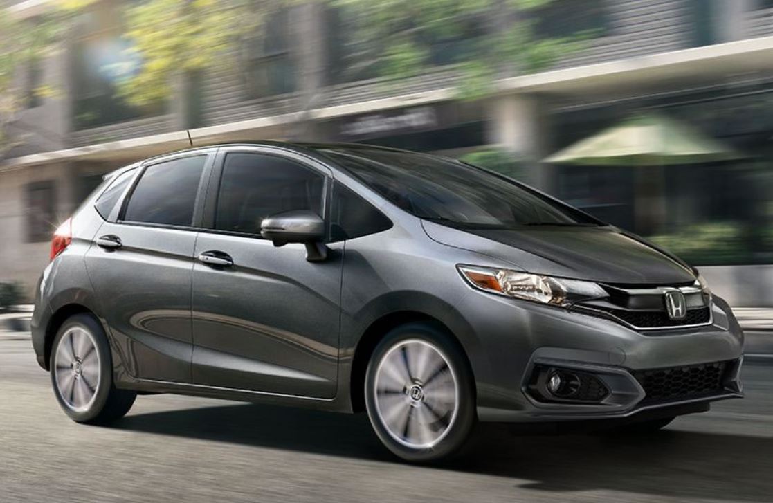 2019 Honda Fit in Gray